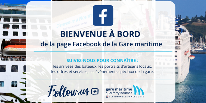 page Facebook de la Gare maritime